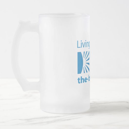 Sonnenseite Mattglas Bierglas (Links)