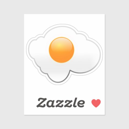 SONNENSEITE NACH EGG 3 AUFKLEBER (Blatt)