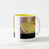 "Sonnenseite-oben" Schale 15oz Zweifarbige Tasse (VorderseiteRechts)