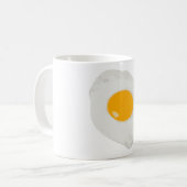 Sonnenseite-oben Spiegelei Kaffeetasse (Vorderseite Links)