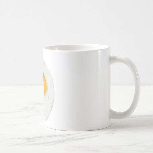 Sonnenseite-oben Spiegelei Kaffeetasse (Rechts)