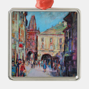 Sonnenseite Prag Ornament Aus Metall