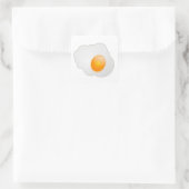 SONNENSEITE QUADRATISCHER AUFKLEBER (Tasche)