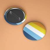 Sonnenset Aroace Flag LGBT Symbol Monat Button