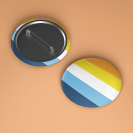 Sonnenset Aroace Flag LGBT Symbol Monat Button