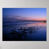 Sonnenset Beach Foto Poster (Vorne)