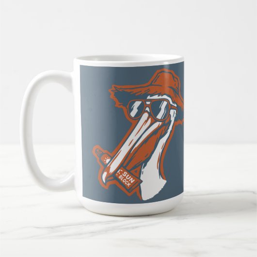 Sonnensicherer Pelikan Kaffeetasse (Links)