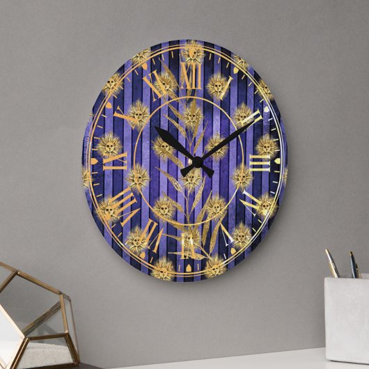 Sonnensignatur-Astrologie Große Wanduhr