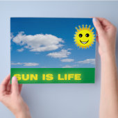 Sonnensonne Flyer (Hand)