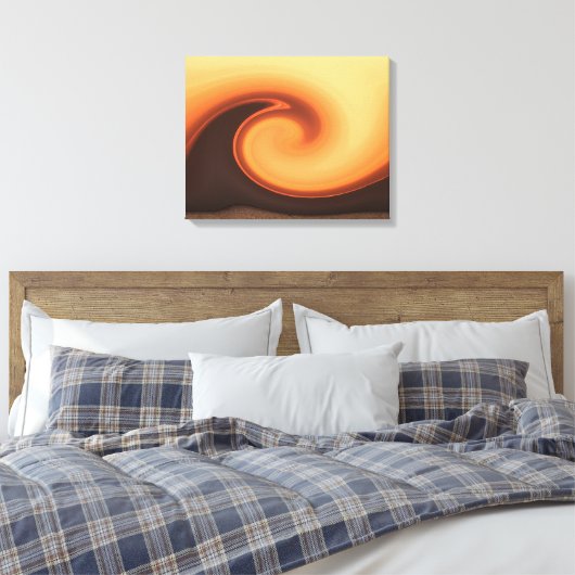SONNENSTORM LEINWANDDRUCK (Insitu (Schlafzimmer))