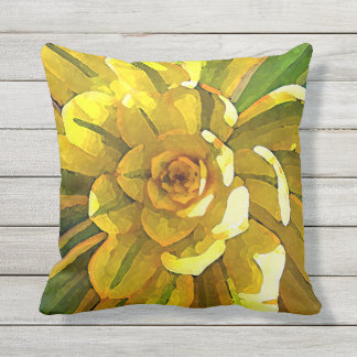 Sonnenstrahl Aeonium Sukkulente Kissen Für Draußen