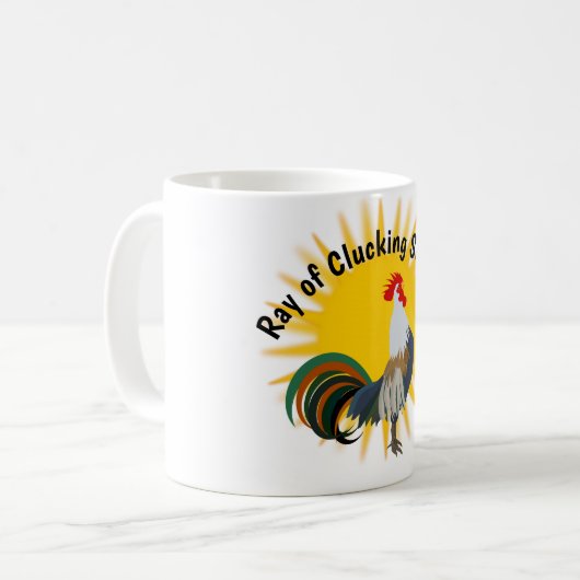 Sonnenstrahl Kaffeetasse (Vorderseite Links)