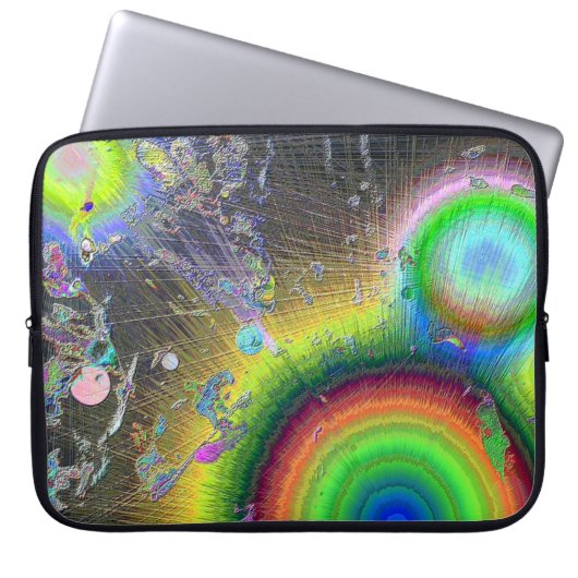 Sonnenstrahl Laptopschutzhülle (Vorderseite)