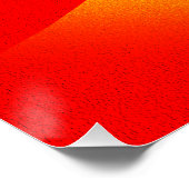 Sonnenstrahl - Lebhafter Abstrakter Berg Poster (Ecke)