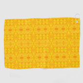 Sonnenstrahl-Mosaik Golfhandtuch (Horizontal)