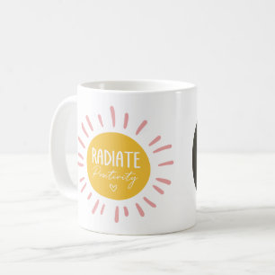 Sonnenstrahl Positivität Kaffeetasse