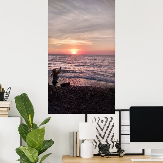 Sonnenstrahl Poster (Heimbüro)