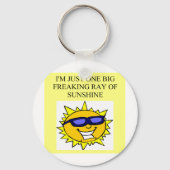 Sonnenstrahl Schlüsselanhänger (Vorderseite)