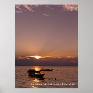 Sonnenstrahl Sonnenuntergangsstrahlen Schwimmende Poster
