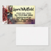 Sonnenstrahl-Wanderweg auf der Seite der Visitenka Visitenkarte (Vorne/Hinten)