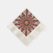 Sonnenstrahlen 14 Strahlen Serviette (Ecke)