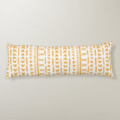 Sonnenstrahlen afrikanisches Muster in Türkis Seitenschläferkissen (Rückseite)