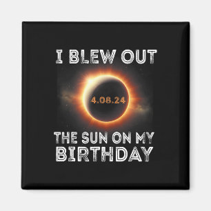 Sonnenstrahlen am Geburtstag blutete ich die Sonne Magnet