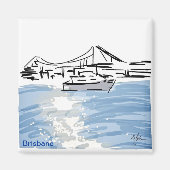 Sonnenstrahlen auf dem Fluss Magnet (Vorne)