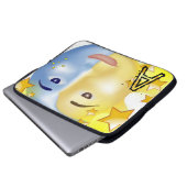 Sonnenstrahlen auf dem Laptop Laptopschutzhülle (Vorne Knopf)