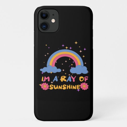 Sonnenstrahlen Case-Mate iPhone Hülle (Rückseite)