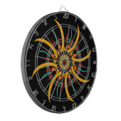 Sonnenstrahlen Dartscheibe (Vorderseite Links)
