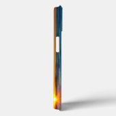 Sonnenstrahlen erhellen den Pazifischen Ozean Case-Mate iPhone Hülle (Rückseite / Rechts)