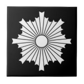 Sonnenstrahlen Fliese (Vorderseite)