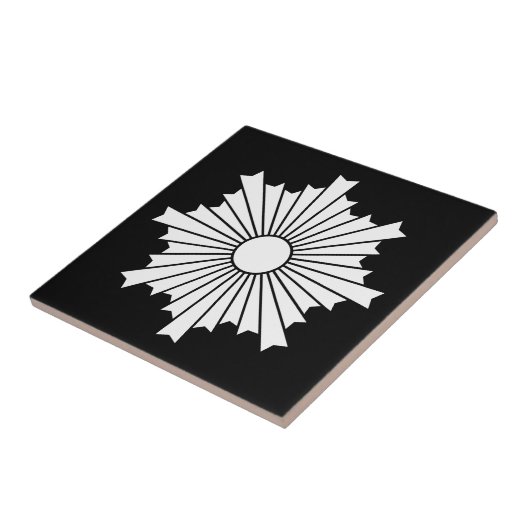 Sonnenstrahlen Fliese (Seite)