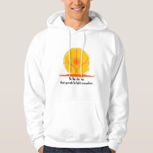 Sonnenstrahlen, Hoodie (Vorderseite)