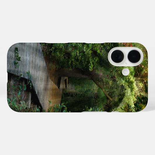 Sonnenstrahlen im Wald Case-Mate iPhone Hülle (Rückseite (Horizontal))