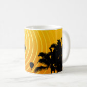 Sonnenstrahlen Kaffeetasse (VorderseiteRechts)