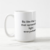 Sonnenstrahlen, Kaffeetasse (Links)