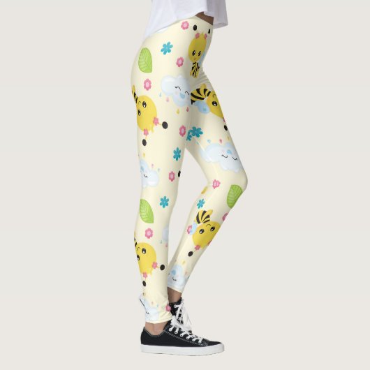 Sonnenstrahlen Leggings (Rechts)