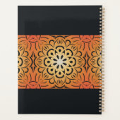 Sonnenstrahlen-Mandala Planer (Rückseite)