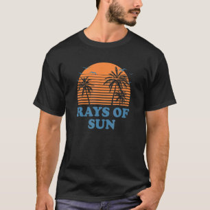 Sonnenstrahlen Motivierend Zitat Ozean Inspira T-Shirt