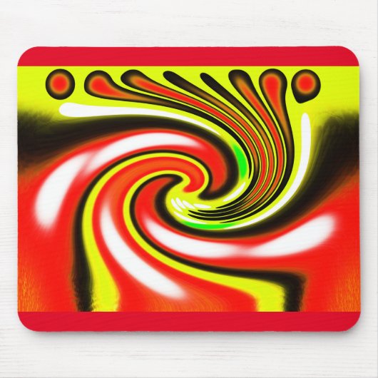 Sonnenstrahlen Mousepad (Vorne)