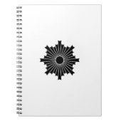 Sonnenstrahlen Notizblock (Vorderseite)