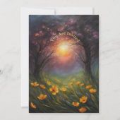 Sonnenstrahlen Party vollständig kundenspezifische Einladung (Vorderseite)