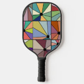 Sonnenstrahlen Pickleball Schläger (Rückseite)