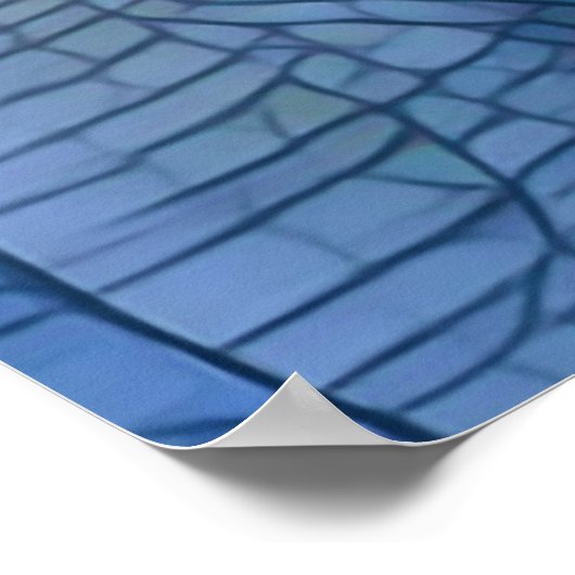 Sonnenstrahlen Poster (Ecke)