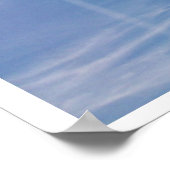 Sonnenstrahlen Poster (Ecke)