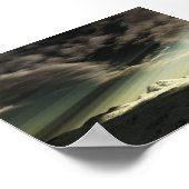 Sonnenstrahlen Poster (Ecke)