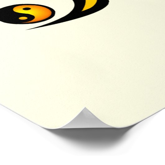 Sonnenstrahlen Poster (Ecke)