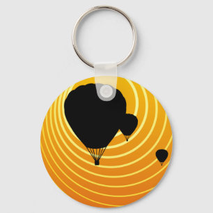 Sonnenstrahlen Schlüsselanhänger